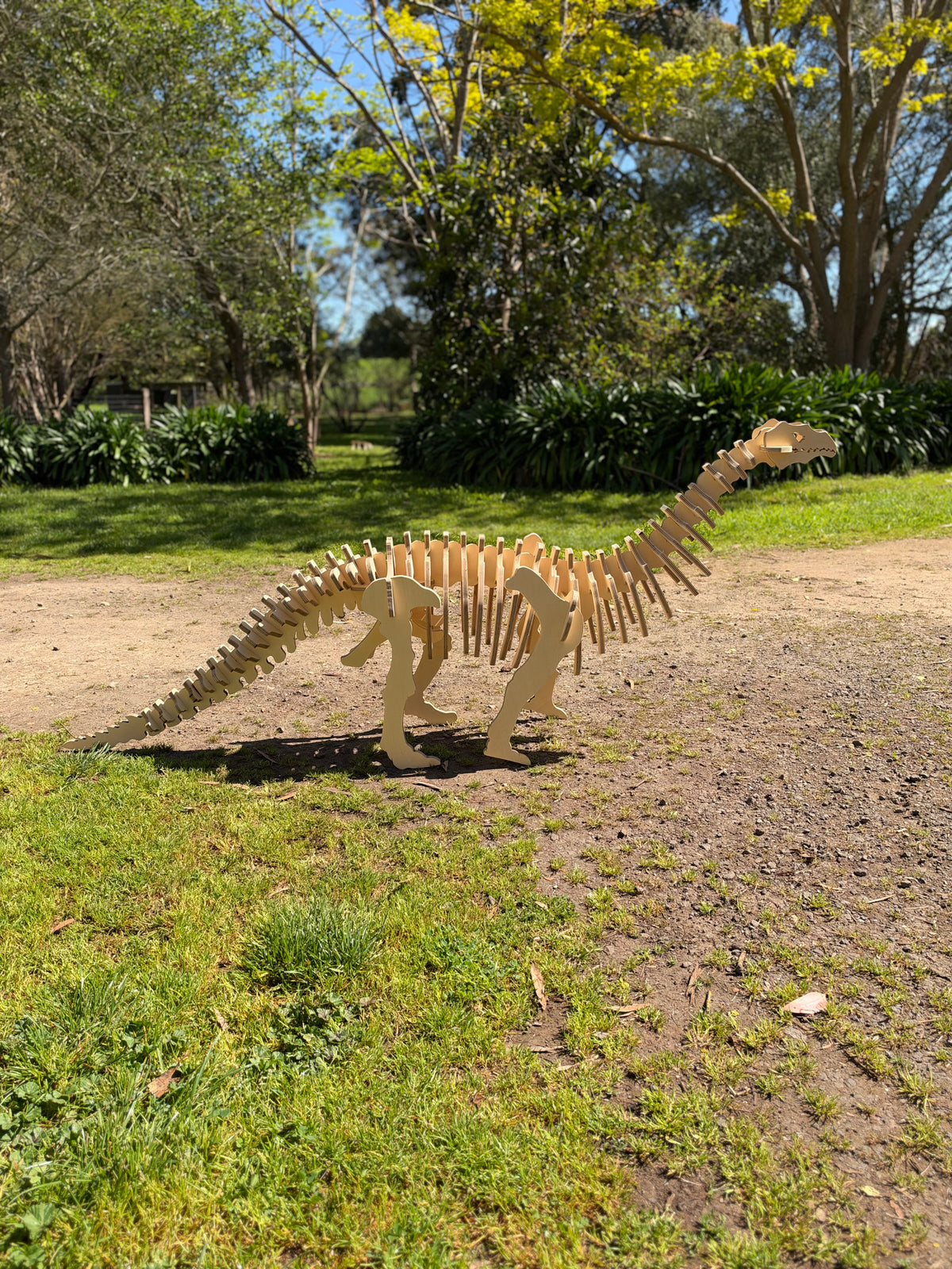 186cm Brontosaurus Dinosaur Sculpture