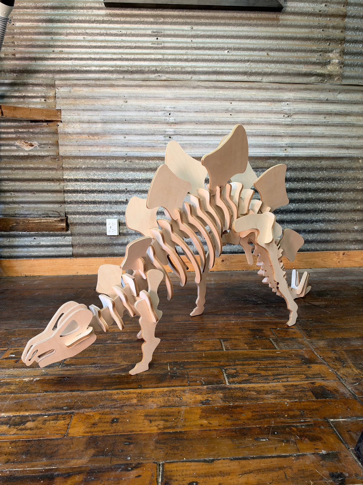 163cm Stegosaurus Dinosaur Sculpture