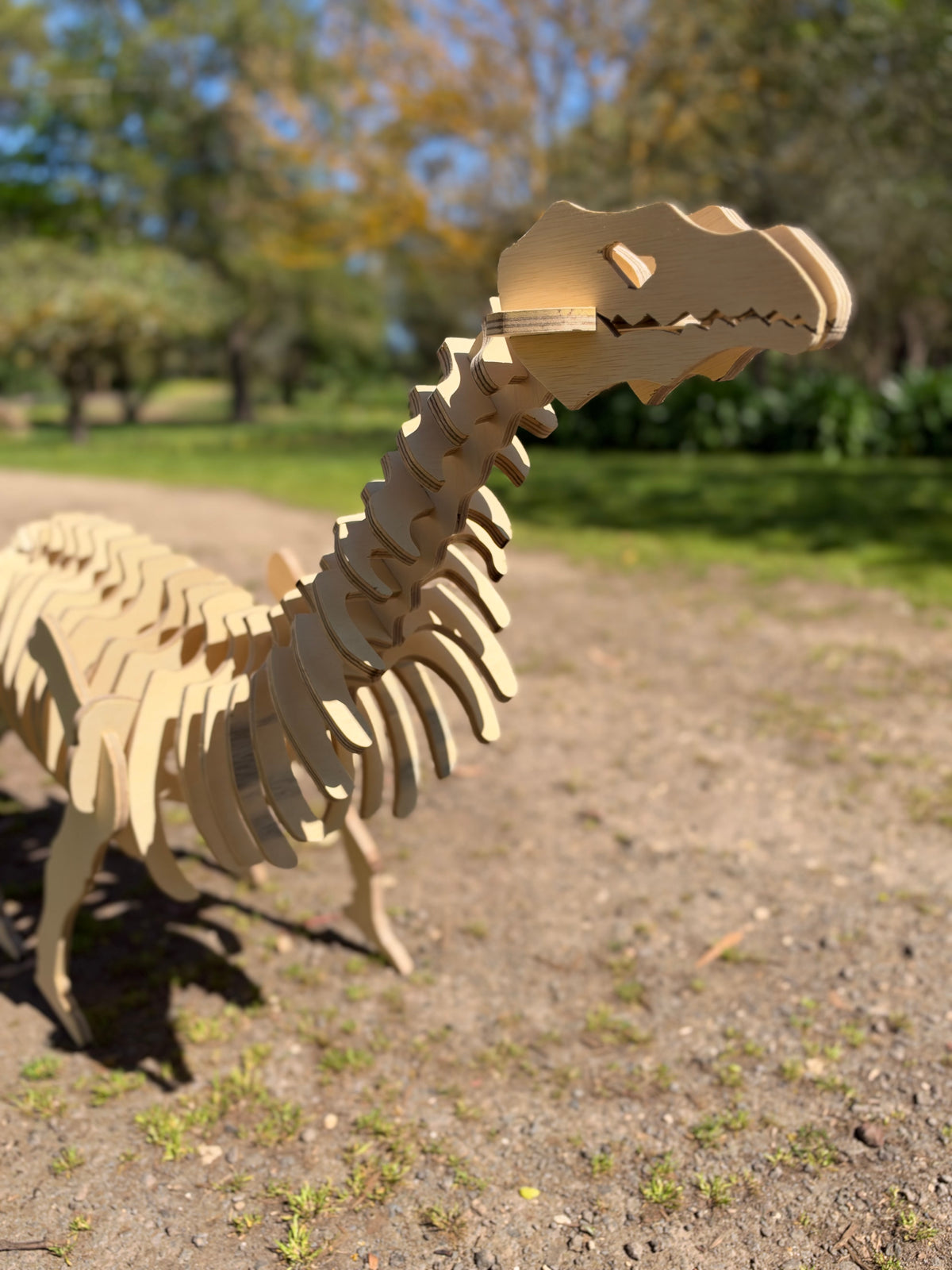 186cm Brontosaurus Dinosaur Sculpture